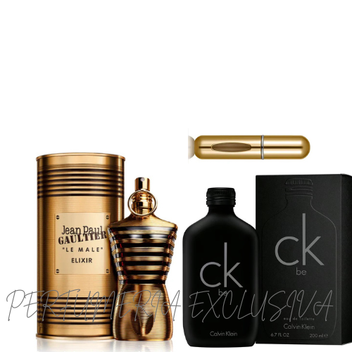 Ck Be calvin Klein +Jean Paul Elixir+per