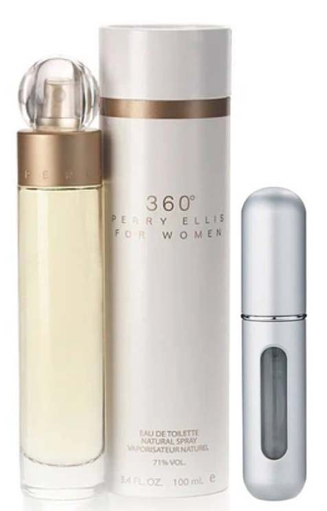 360 PERRY ELIS (dama) + Perfumero