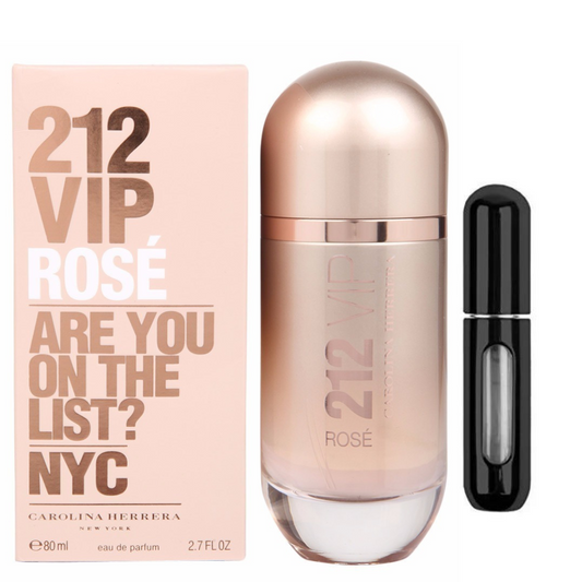 212 VIP ROSE DAMA + perfumero